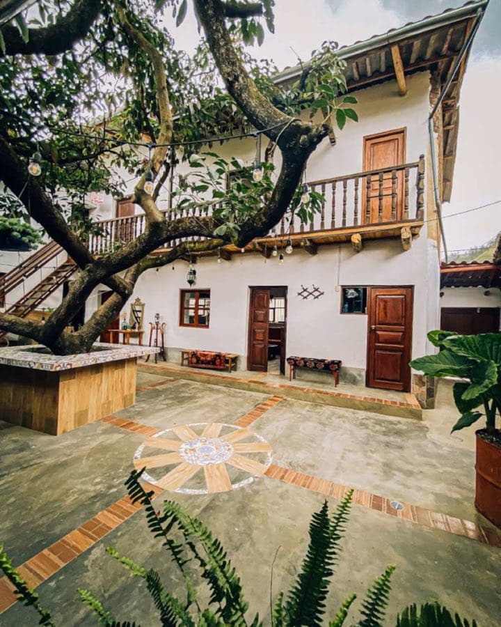Sumaq Coffee patio view